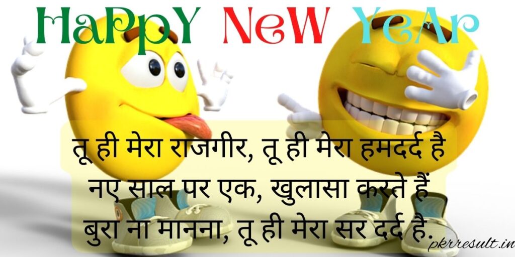 Funny New Year Wishes for Best Friend