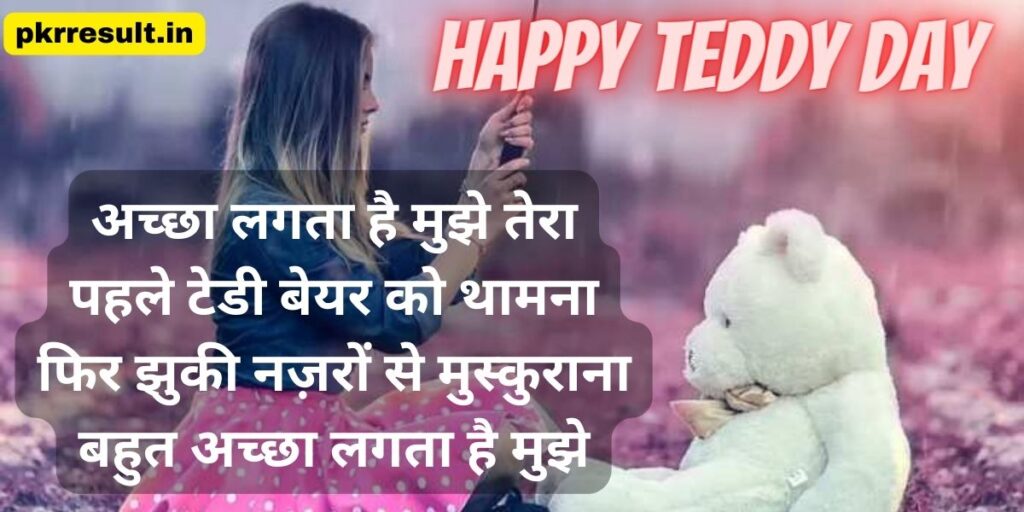teddy status for girl in hindi